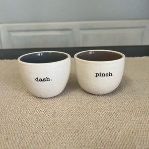 Rae Dunn Boutique Dash and Pinch Bowls
